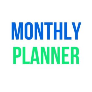 Monthly Planner